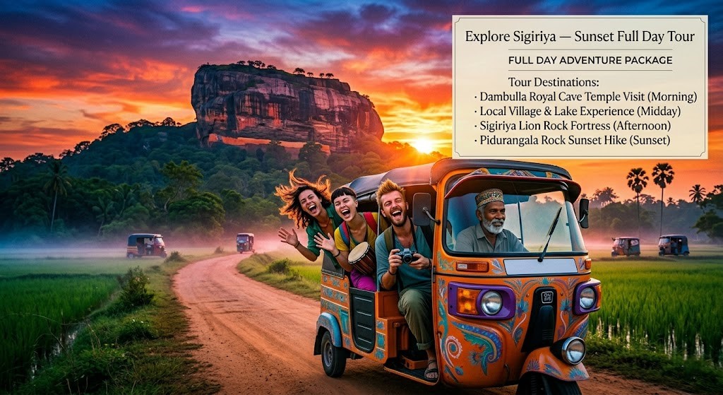 Explore Sigiriya Sunset